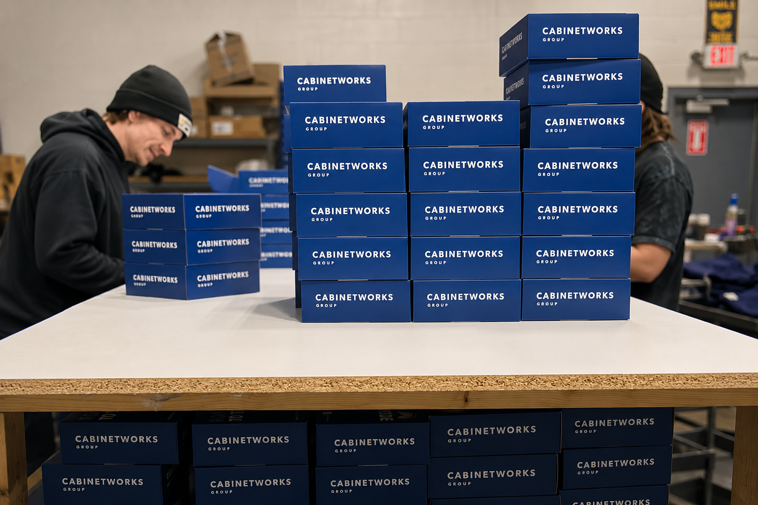 Production floor at First Brothers